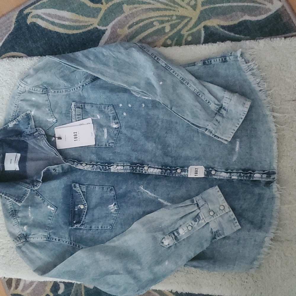 Men's Jean Jacket by 1992 Basics and Zipcode Designs original Denim